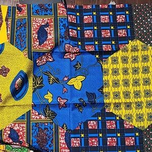 African fabric (2 yards)